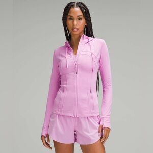 Lululemon Define Hooded Jacket Nulu - Dahlia Mauve